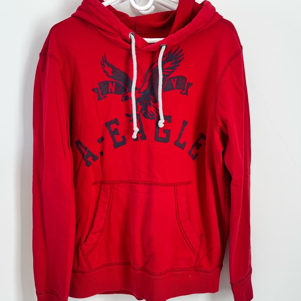 American Eagle Outfitters Red Hoodie